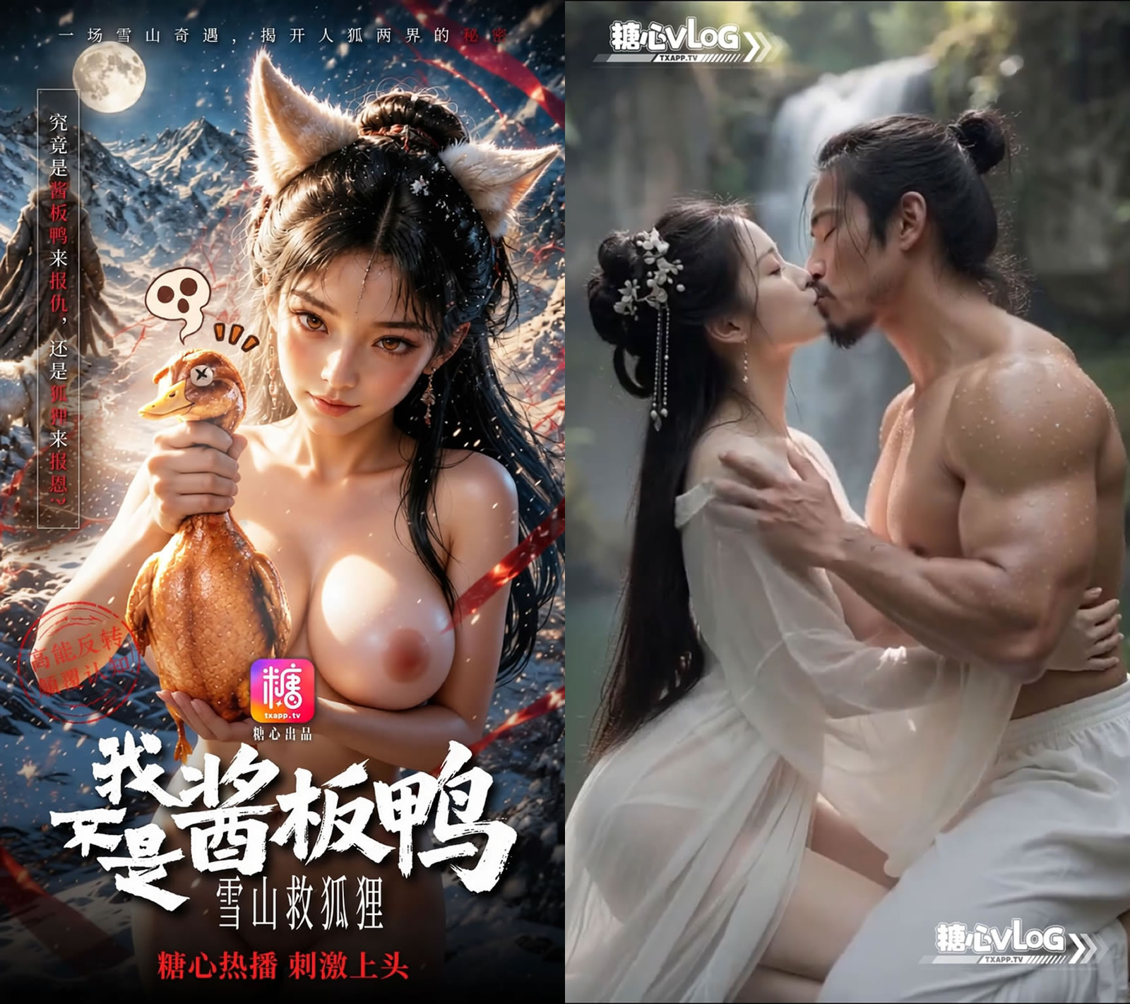 【AI动漫】No.009 #雪山救狐狸 [AI短剧][10V][2.00GB]_20260826更新-【茹伊映画】